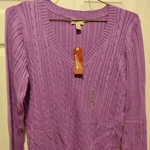 Arizona's purple sweater